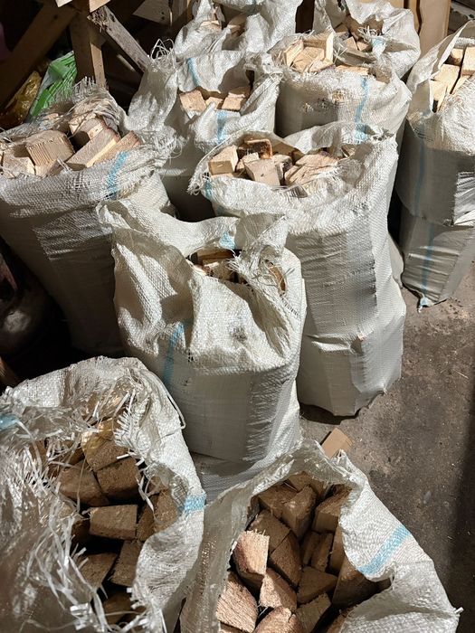Продам дрова в мешках