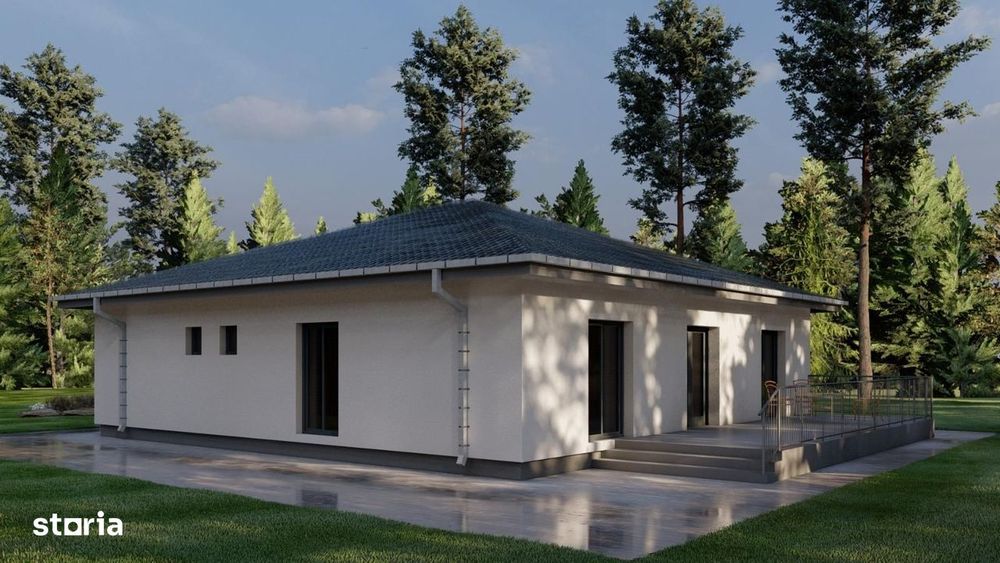 Casă nouă NZEB în Arad – Poltura | 150 mp construiți | Teren 539 mp |