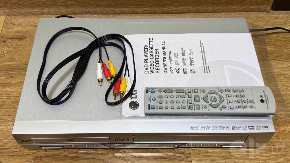 Видеомагнитофон & DVD LG 6-Head Hi-Fi Stereo! Made In Korea![НОВЫЙ!!!]