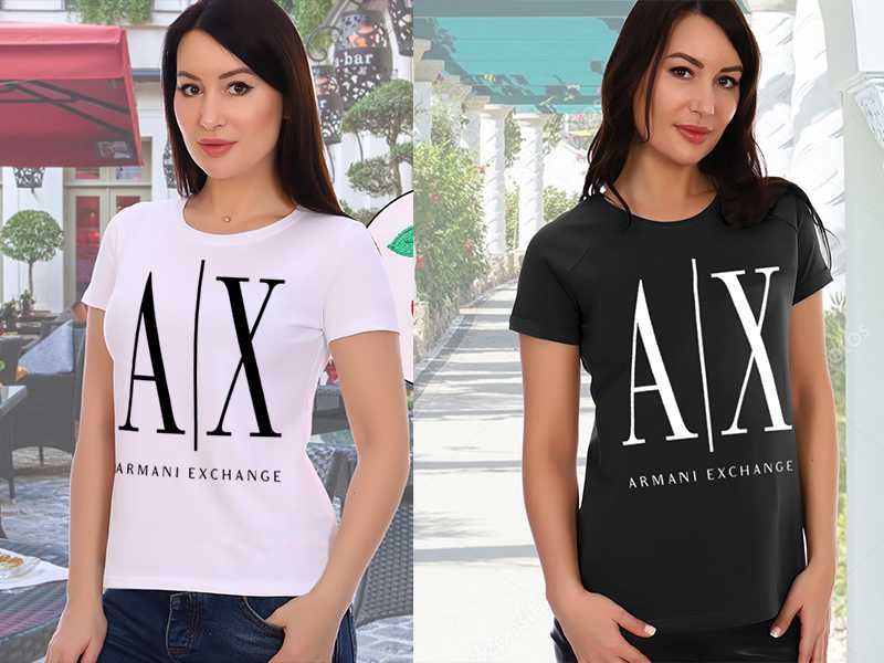 Тениски ARMANI принт Модели, цветове и размери