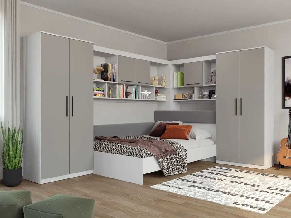 Set Dormitor Colt Lucio C5 Alb / Casmir