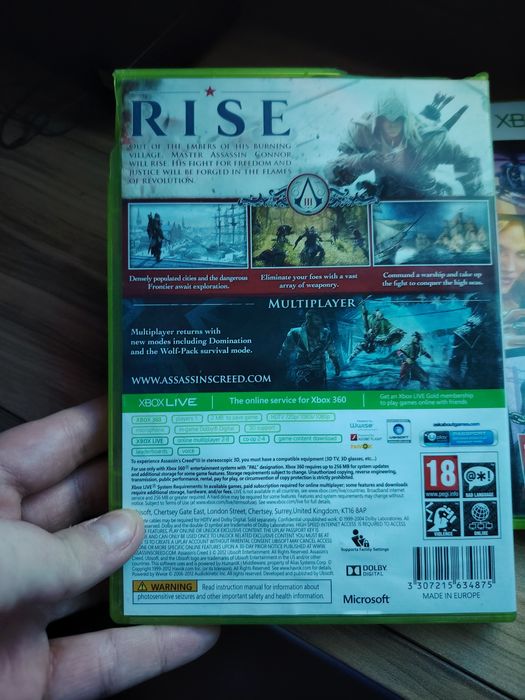 vand GTA 5 și asasin creed 3(are inca codul înăuntru) pt Xbox 360