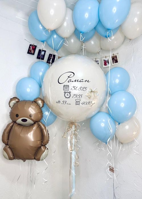 Гелиевые шары на выписку