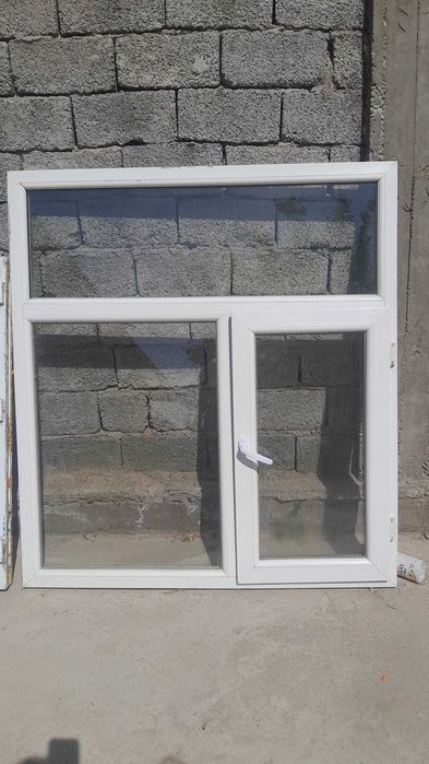 Окна, двери б/у и новые     ,