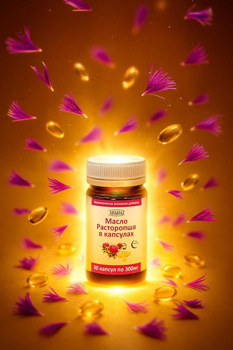 Масло расторопша 300мг 30 капсул