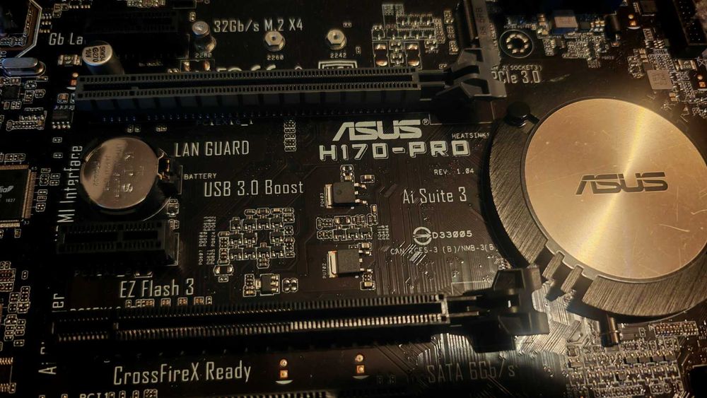 Дънна платка Asus H170-PRO, H170, LGA1151, DDR4