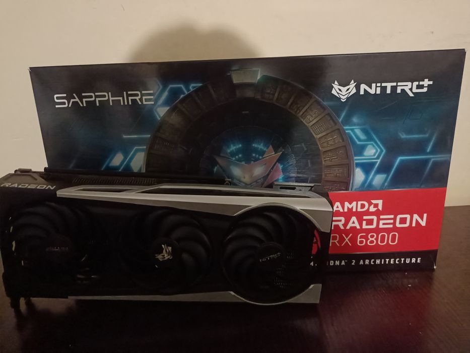 Продам Radeon Rx 6800 Sapphire nitro+