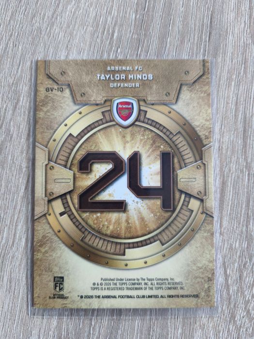 Topps Collector Tin Arsenal 2026/27