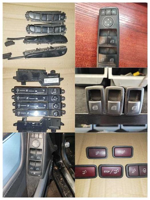 Бутони и конзоли за седалки, аербеци кори багажници и др.  от Мерцедес