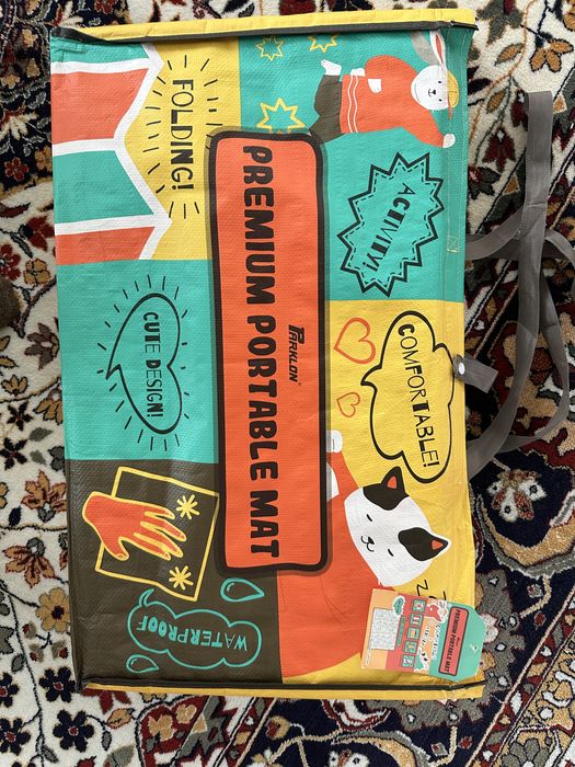 Сгъваемо килимче за игра Portable "Килимончело" Parklon Ecoplay