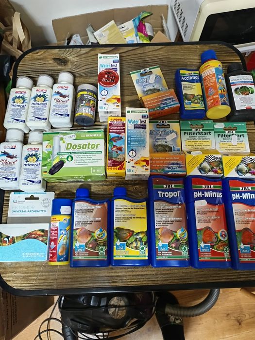 Pt acvaristica lot de solutii acvariu