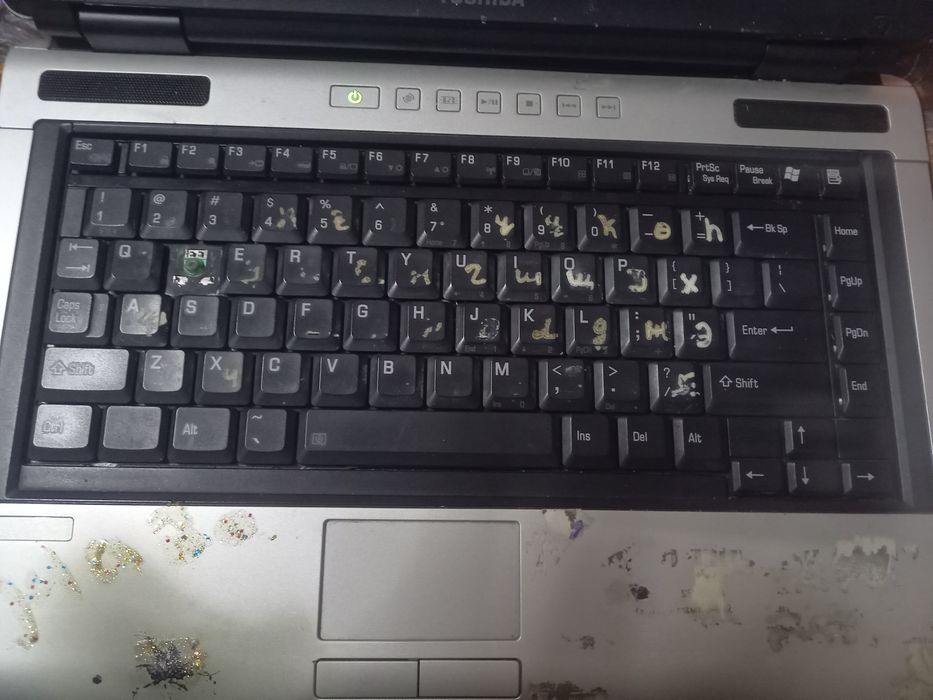 Ноутбук на запчасти