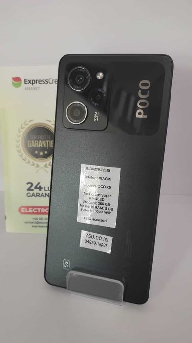 (AG 35) Telefon Xiaomi Poco X5 Pro B.34239 /Garantie 2 ani / 750 lei