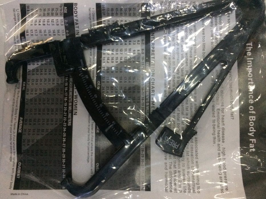 Калипер / уред за измерване на мазнини