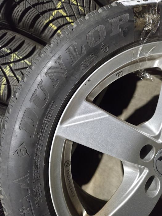 Set 4 jante aliaj RIAL Kodiak R17 5x112 cu anvelope