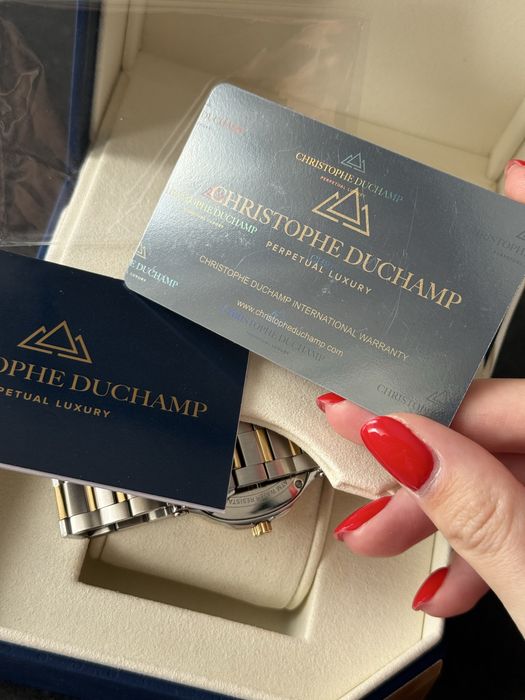 Часовник  Christophe Duchamp L'envie 10 диаманта