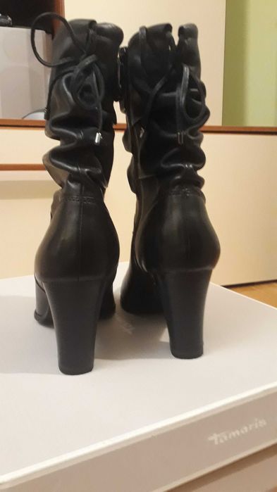 Botine Tamaris 36- 36,5 piele naturala