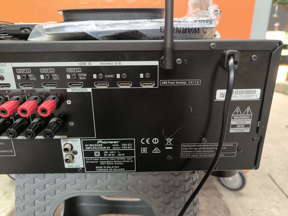 Pioneer VSX 831  4K WIFI