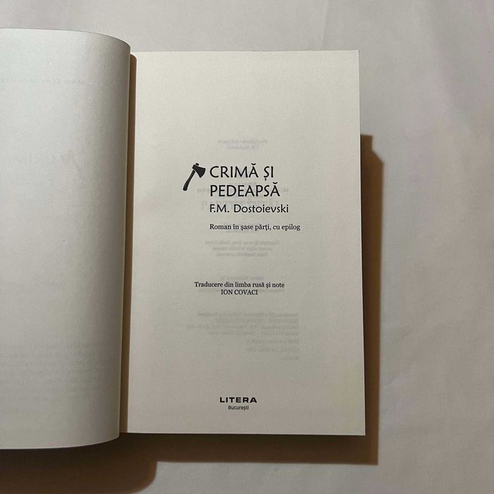 F. M. Dostoievski - Crima si pedeapsa - Mari clasici ai literaturii