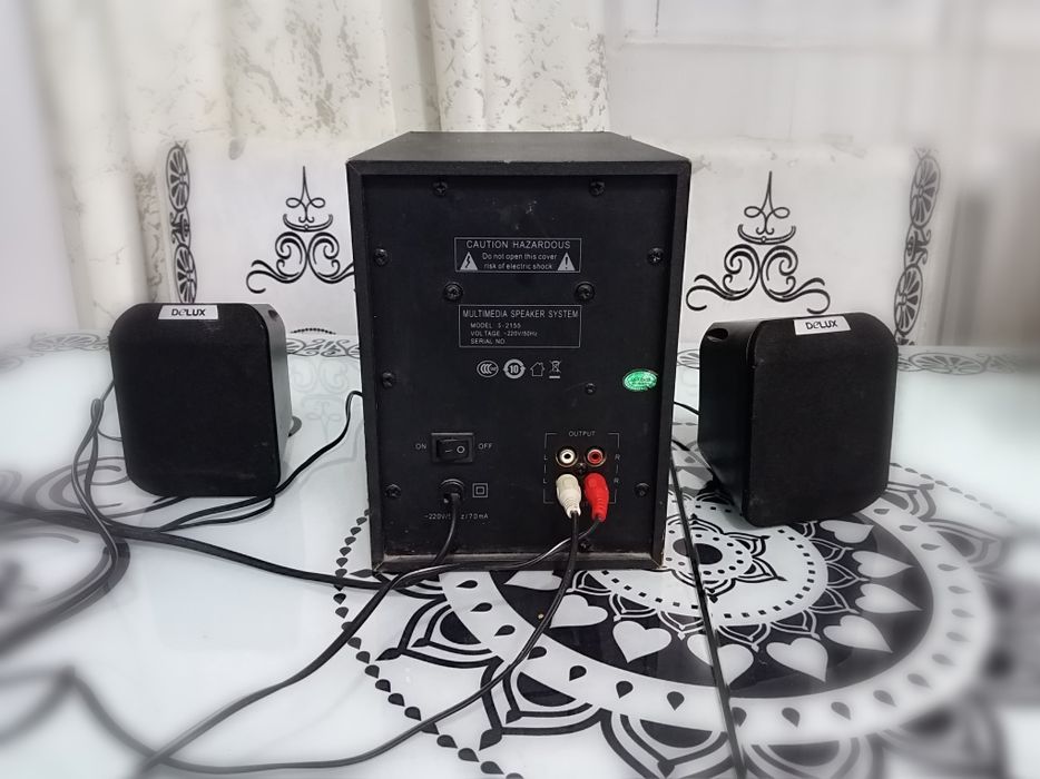 Колонка, сабвуфер Delux DLS-2155