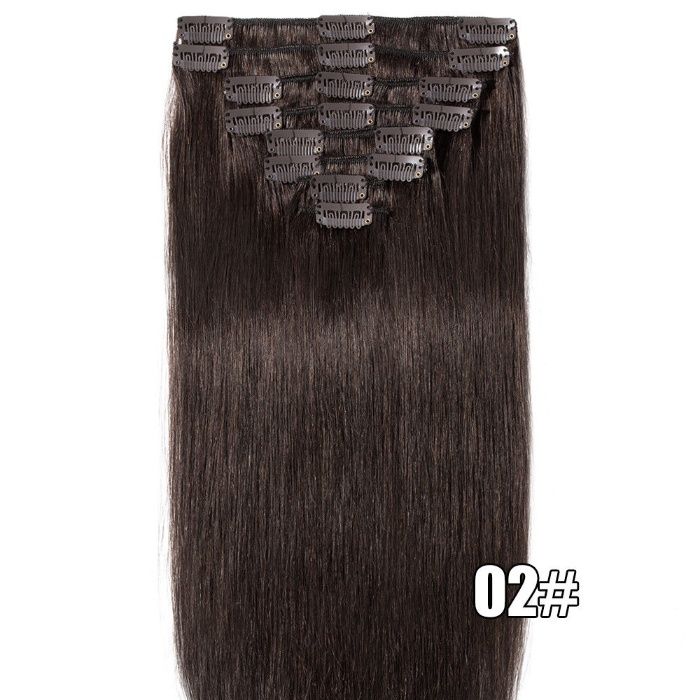 Славянска коса на клипс