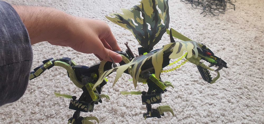 Lego ninjago dragon morro 70736