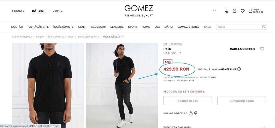 Tricouri de firmă originale,Michael K, K. Lagerfeld, EA7 Emporio A