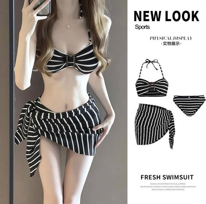 Новый купальник с парео