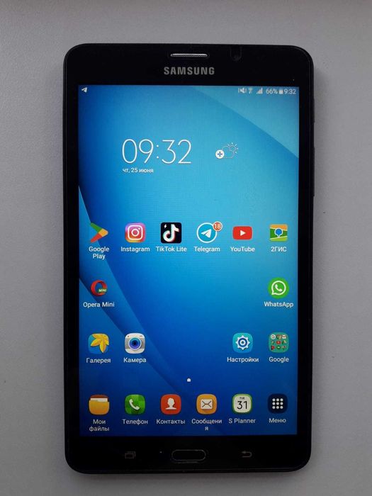 Планшет Samsung Galaxy Tab A6 WhatsApp, YouTube , 2ГИС