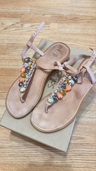 Продам сандали кожаные