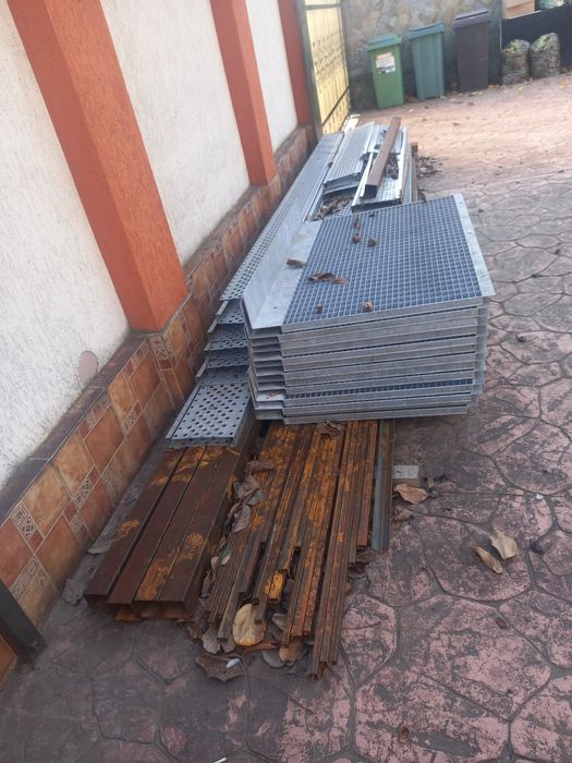 Fier nou pt construcții sau scări exterioare