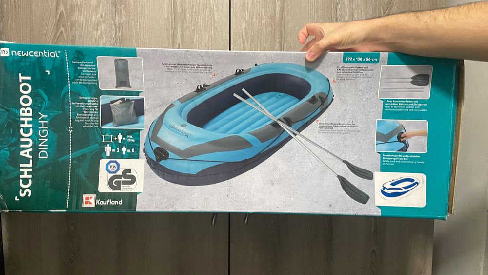 Надуваема лодка Newcential