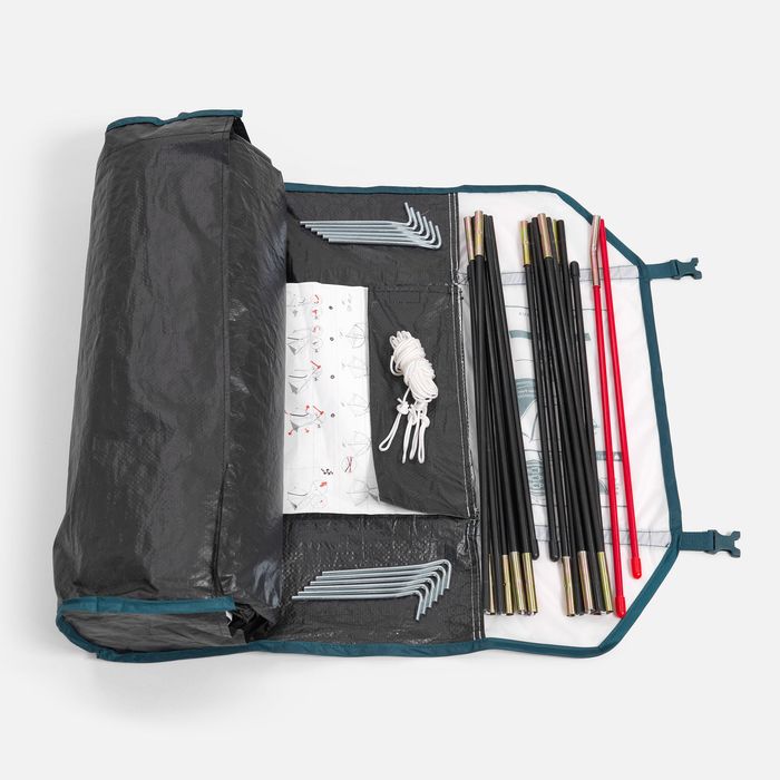 Cort de camping 3 locuri, Mh100 Fresh & - produs resigilat Decathlon