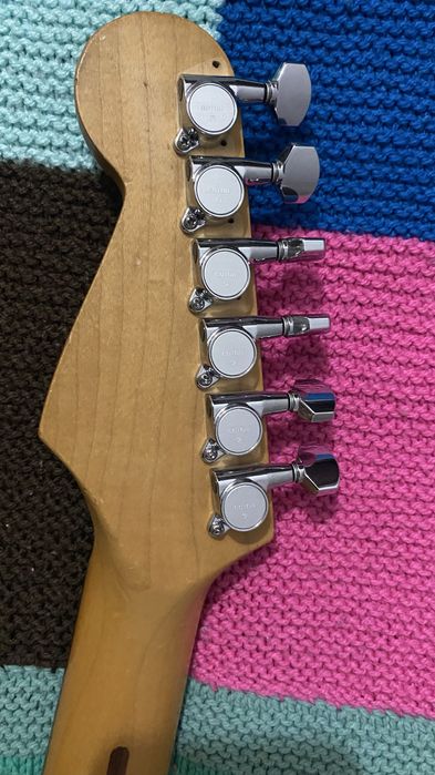 Chitară electrică Squier Stratocaster Made in Korea 1993-94