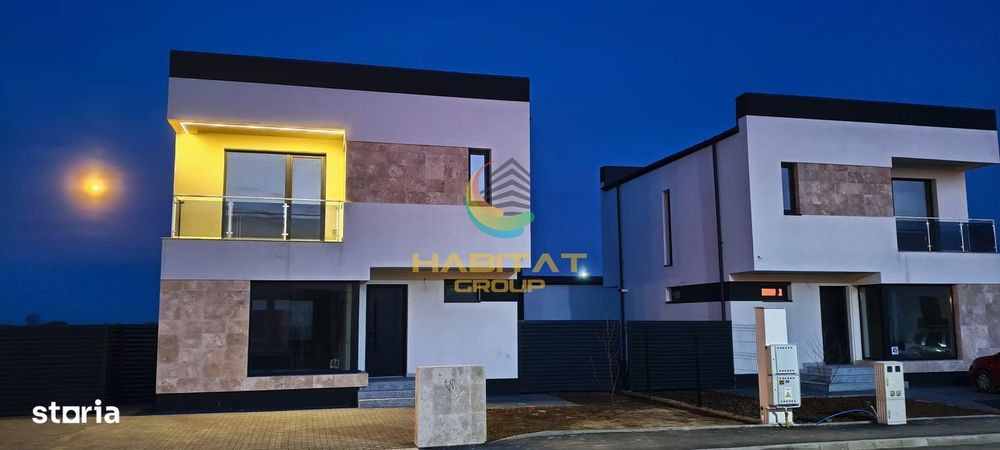 Vila 4 camere, 3 bai, utilitati, complex rezidențial Vidra