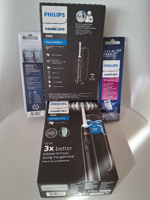 Periuta de dinti Philips Sonicare 3100/8buc rezerve/capete soft