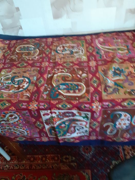 Палантин шерстяной.