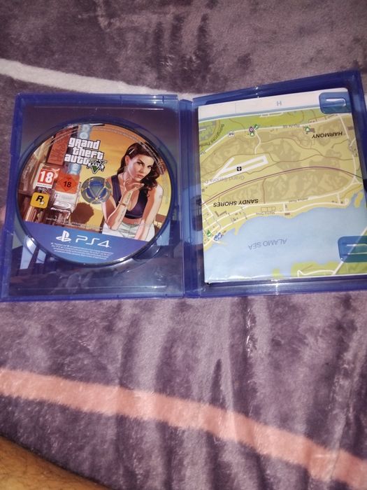 GTA за PlayStation 4. Играта е в отлично състояние.