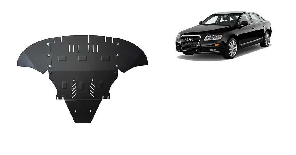 Метална кора под двигател Audi A6 C6 2004г – 2011г