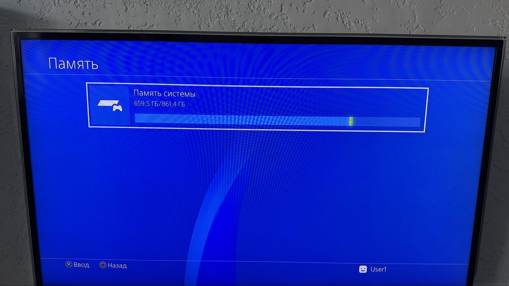 Ps4 slim прошитая 2 геймпада 1 терабайт
