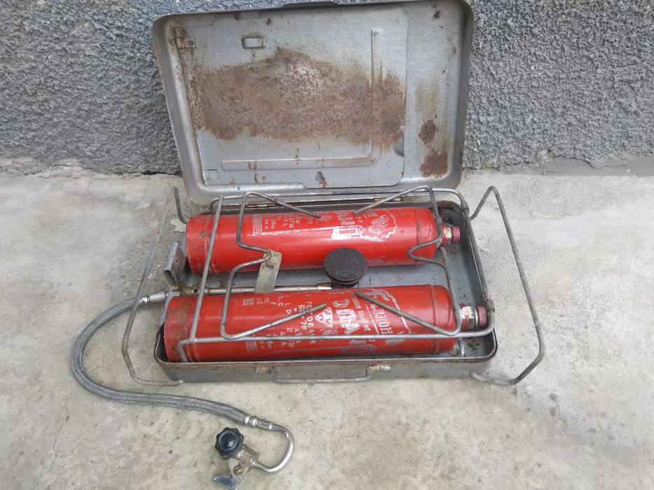 butelie, aragaz camping