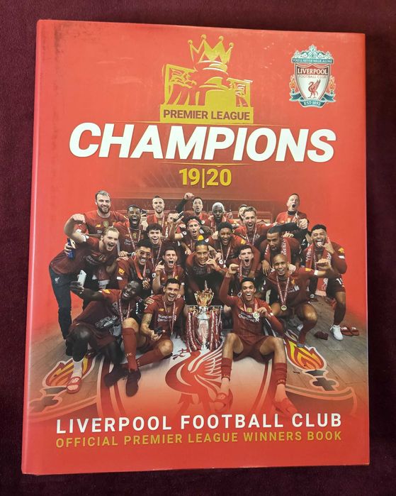 Champions 19/20. Liverpool FC Official Premier League Winners Book