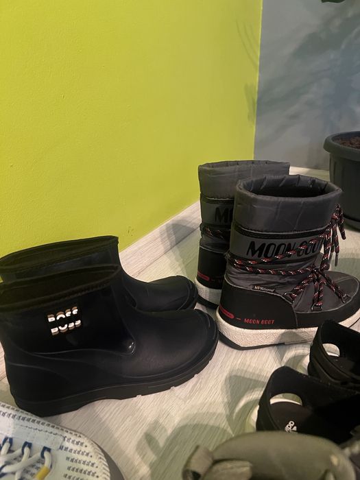 61 perechi de încāltāminte bāieti (18 -37,5 cm)| Nike, Jordan, Adidas, Vans, Burberry, Off-White, Moon Boot