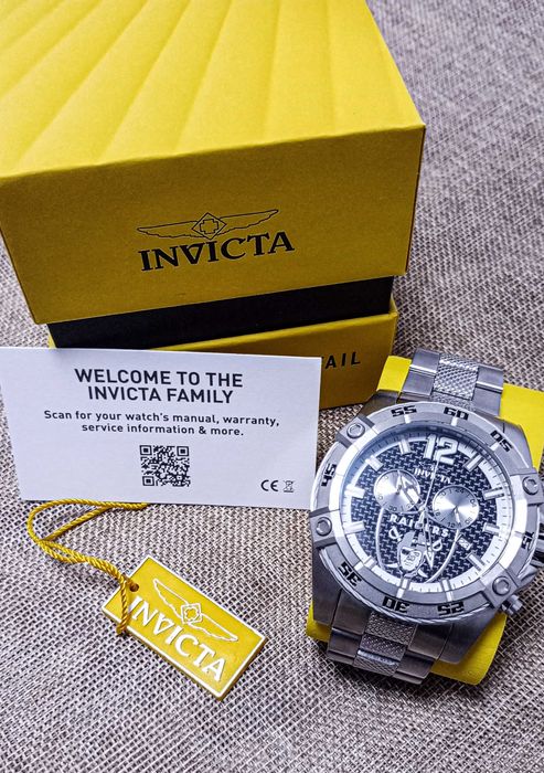 Ceas Invicta NFL Las Vegas Raiders Chronograph GMT Quartz - Barbati
