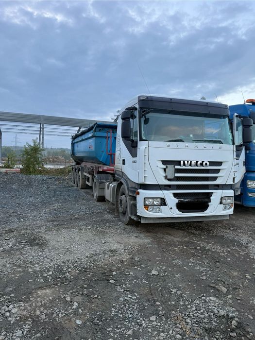 Vând Iveco și semiremorcă basculanta