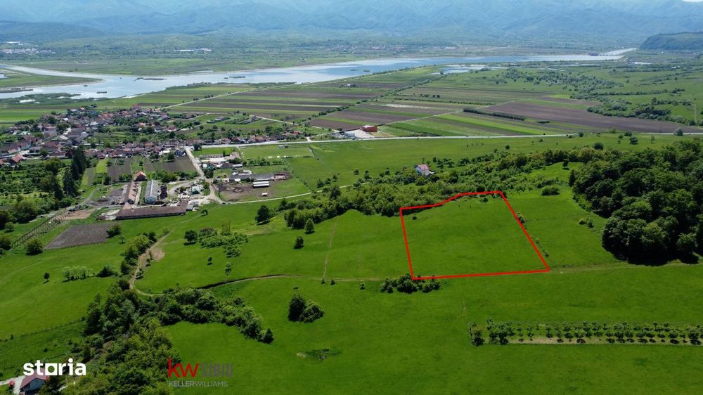 Teren 500 mp in Bradu, Sibiu – 7500 € – Zona linistita, privelis