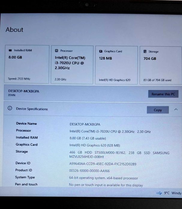 Vanzare Laptop Lenovo