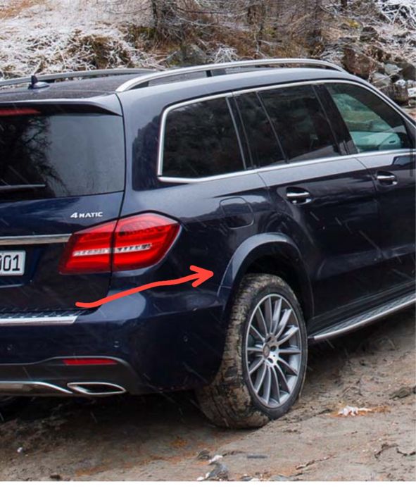 Продам задный Бампер Mercedes