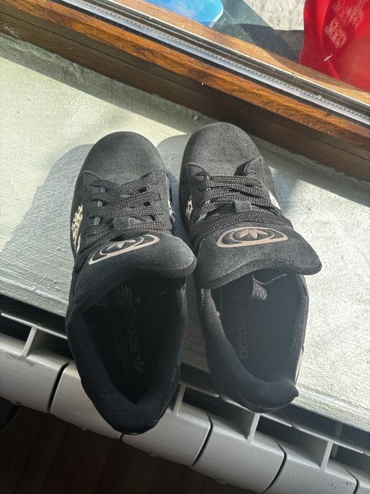 Сникърси Campus O0S JS3862 Черен с леопард