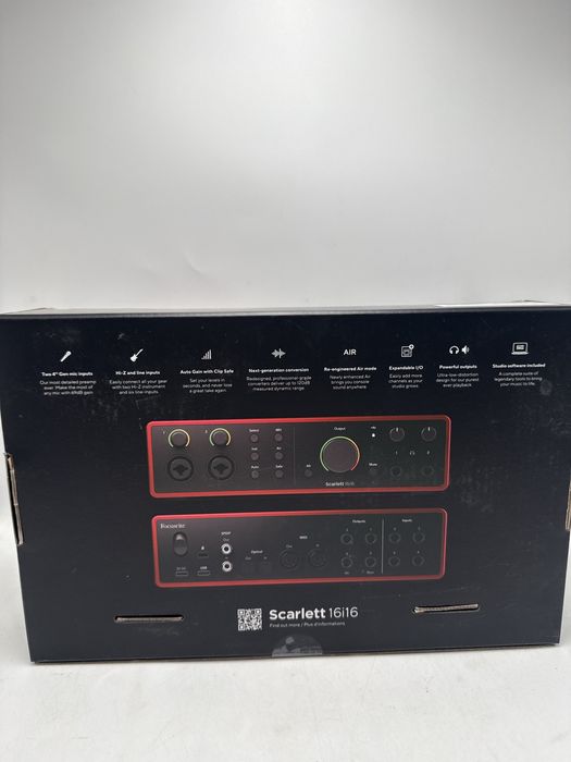 Interfață audio Focusrite Scarlett 16i16 4th Gen Sigilata
